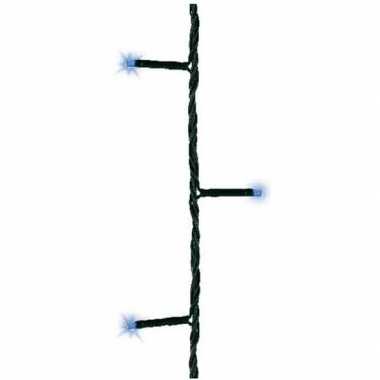 Budget kerstboom verlichting twinkle blauw buiten 100 lampjes
