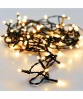 6x kerstboom verlichting 96 lampjes warm wit op batterij