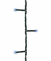 Budget kerstboom verlichting twinkle blauw buiten 400 lampjes