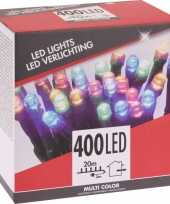 Kerstboom verlichting budget gekleurd buiten 400 lampjes
