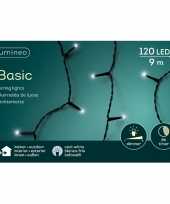Kerstboom verlichting helder wit buiten lichtsnoer 120 lampjes