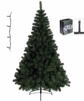 Kunst kerstboom imperial pine 120 cm met warm witte verlichting